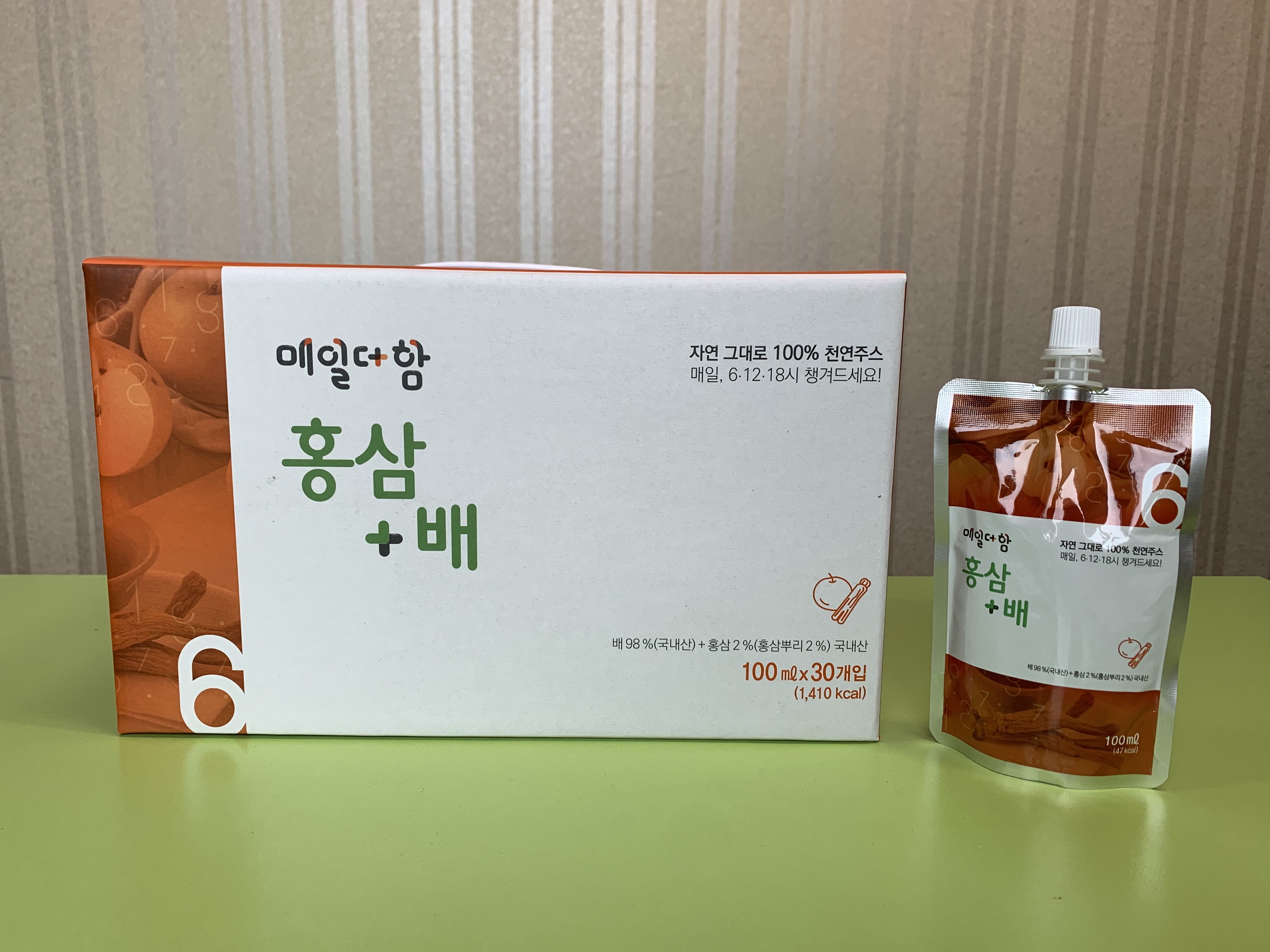 홍삼배즙 100ml 30개